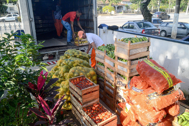 Entrega de alimentos